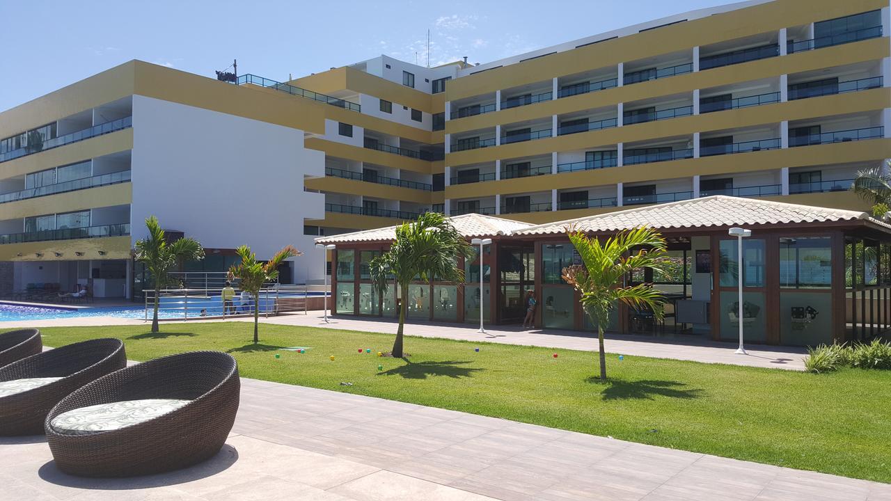 Praia Tabatinga Ap Beira Mar Com Vista Deslumbrante Da Praia Жакуман Экстерьер фото