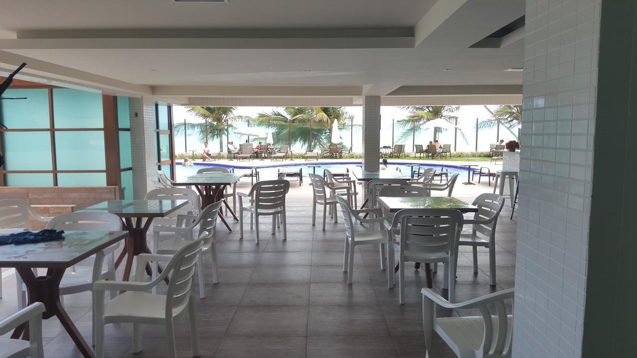Praia Tabatinga Ap Beira Mar Com Vista Deslumbrante Da Praia Жакуман Экстерьер фото